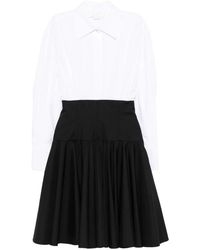 Genny - Jurk Met Lange Mouwen - Lyst