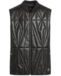 Rick Owens - Jassen ,Zwart ,Katoen Geocamo Flight Vest - Lyst