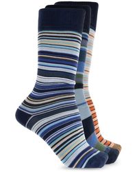 Paul Smith - Ondergoed ,Veelkleurig ,Katoen M1Asock W3Pk 1-47 Dries Sokken - Lyst