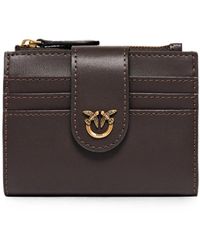 Pinko - Accessoires ,Bruin ,Portefeuilles & Porte-Cartes - Lyst