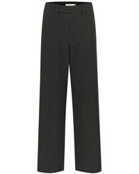 Gestuz - Gestreifte Hose Mit Geradem Bein - Lyst