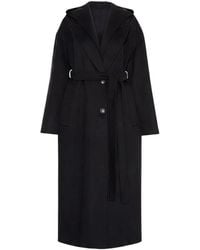 Sportmax - Jassen ,Zwart ,Wol Olmo Jas - Lyst