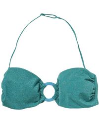 Mc2 Saint Barth - Bandeau-Badeanzug Mit Ringdetail - Lyst