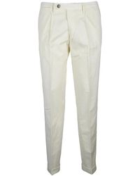Michael Coal - Broeken ,Wit ,Katoen Chinos - Lyst