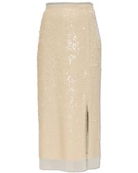Rag & Bone - Rokken ,Polyester Kali Sequin Midi Rok - Lyst