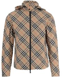 Burberry - Reversible Check Jacket - Lyst