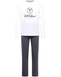 carlo colucci - Nachtkleding ,Wit ,Pyjamas - Lyst