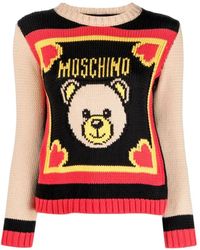 Moschino - Round-Neck Knitwear - Lyst