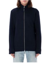 Maison Margiela - Strick-Cardigan Mit Reißverschluss - Lyst