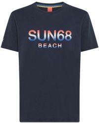 Sun 68 - T-Shirts - Lyst
