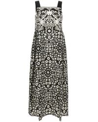Weekend by Maxmara - Kleedjes ,Veelkleurig ,Katoen Wkimoli Lange Jurk - Lyst