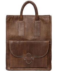 Re:designed - Urban Leder Shopper Tasche Woodsmoke - Lyst