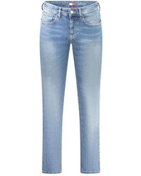Tommy Hilfiger - Slim Fit Gewaschene Baumwolljeans - Lyst