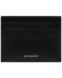 Givenchy - Foiled-branding Leather Card Holder - Lyst