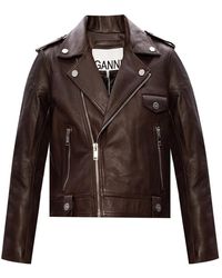 Ganni Jacket - Bruin