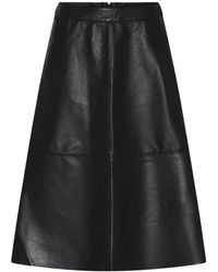 Bruuns Bazaar - Leather Skirts - Lyst