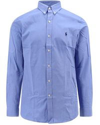 Polo Ralph Lauren - Overhemden ,Blauw ,Casual Overhemd - Lyst