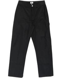 Obey - Dubbele Knie Timmerman Broek Zwart - Lyst