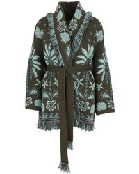 Alanui - Truien & Vesten ,Veelkleurig ,Katoen Echoes Of The Island Cardigan - Lyst