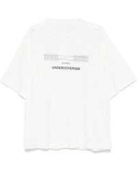 Undercover - Weiße Crew Neck T-Shirts Und Polos - Lyst