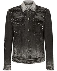 Dolce & Gabbana - Jackets > denim jackets - Lyst