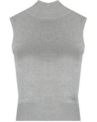 Guess - Truien & Vesten ,Grijs ,Elegant Golf Sweater - Lyst