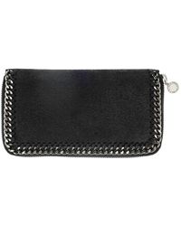 Stella McCartney - Falabella cartera con cremallera alrededor - Lyst