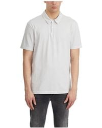 James Perse - Tops ,Wit ,Katoen Katoenen Polo Shirt - Lyst