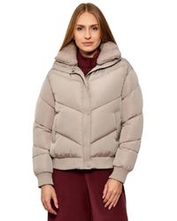 Guess - Jassen ,Leer Dora Puffer Jacket - Lyst