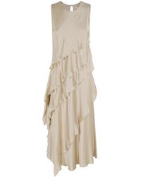 Antonelli - Norris Lange Jurk - Lyst