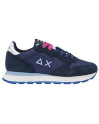 Sun 68 - Ally solid nylon sneakers - Lyst