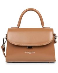 Lancaster - Tassen ,Bruin ,Elegante Leren Crossbody Tas Suave Even - Lyst