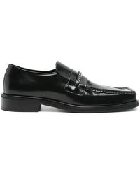 Martine Rose - Schwarzer Quadratische Zehen Loafer Herren - Lyst