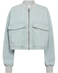 co'couture - Denim Bomberjacke 114-Fade Denim - Lyst