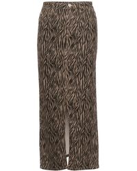 Kaffe - Denim Skirts - Lyst