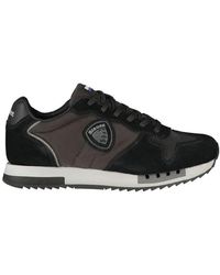 Blauer - Schoenen ,Zwart ,Leer Leather Sneaker - Lyst