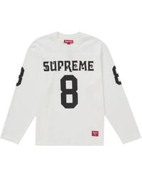Supreme - Fitness ,Zwart ,Katoen Affiliated L/S Football Top - Lyst