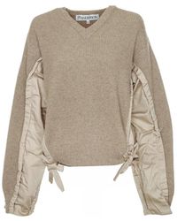 JW Anderson - V-Neck Knitwear - Lyst