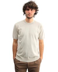 Paolo Pecora - Crew neck t-shirt - Lyst