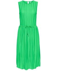 ONLY - Kleedjes ,Groen ,Polyester Zomer Groene Mouwloze Jurk - Lyst