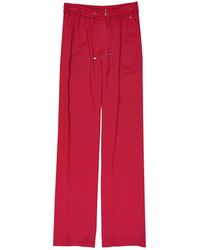 Herno - Acetaat Casual Broek - Lyst