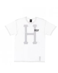 Huf - Klassisches H Tee - Lyst
