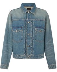 Roberto Cavalli - Denim Jackets - Lyst