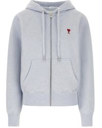 Ami Paris - Sweatshirts & hoodies > zip-throughs - Lyst