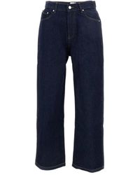 Arte' - Jeans ,Blauw ,Katoen Blauwe Katoenen Five-Pocket Jeans - Lyst