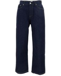 Arte' - Jeans ,Blauw ,Katoen Blauwe Katoenen Five-Pocket Jeans - Lyst