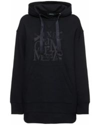 Max Mara - Hoodies & Sweatvesten ,Blauw ,Katoen Casual Hoodie Voor Dagelijks Gebruik - Lyst