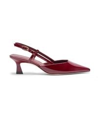 Stuart Weitzman - Rosewood Patent Slingback Pumps - Lyst