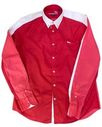 Harmont & Blaine - Harmontblaine camicia da rossa/bianca in cotone - l - Lyst