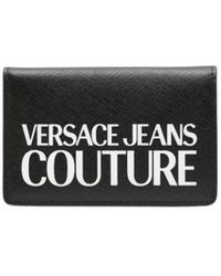 Versace - Schwarze geldbörsen - stilvolles design - Lyst